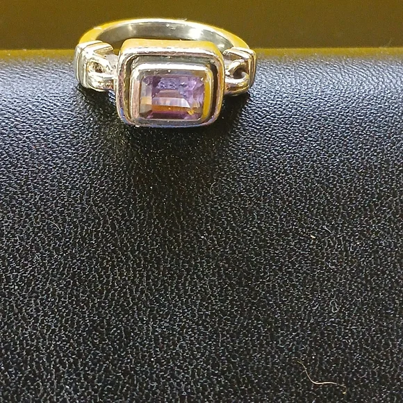 ✨️Silpada Amethyst 925 Misty Morning  Ring✨️ R-1158  Size 5 - Picture 6 of 10